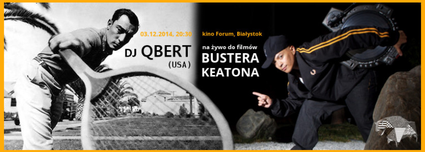 Otwarcie festiwalu – DJ QBERT x Buster Keaton